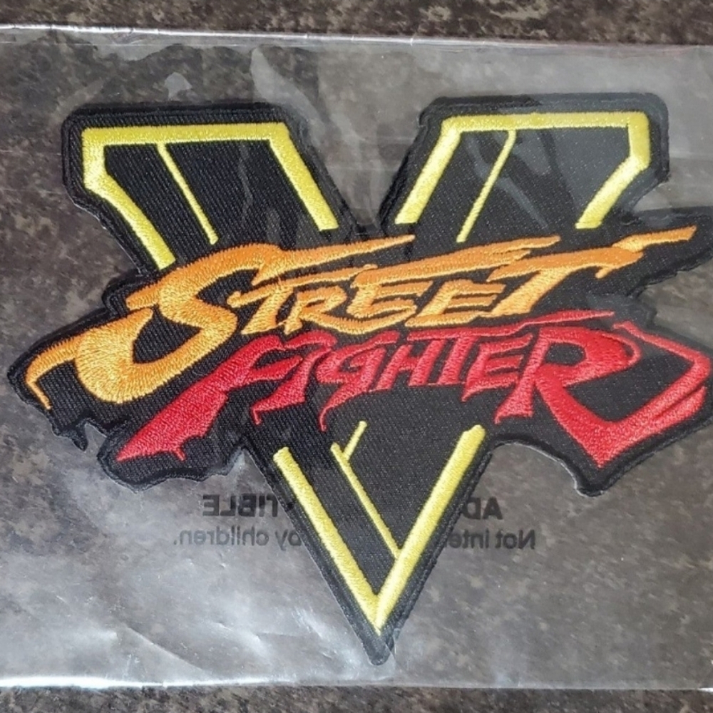 Exclusive Street Fighter V Official Patch Iron On